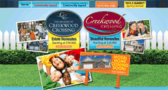 Desktop Screenshot of creekwoodcrossing.com